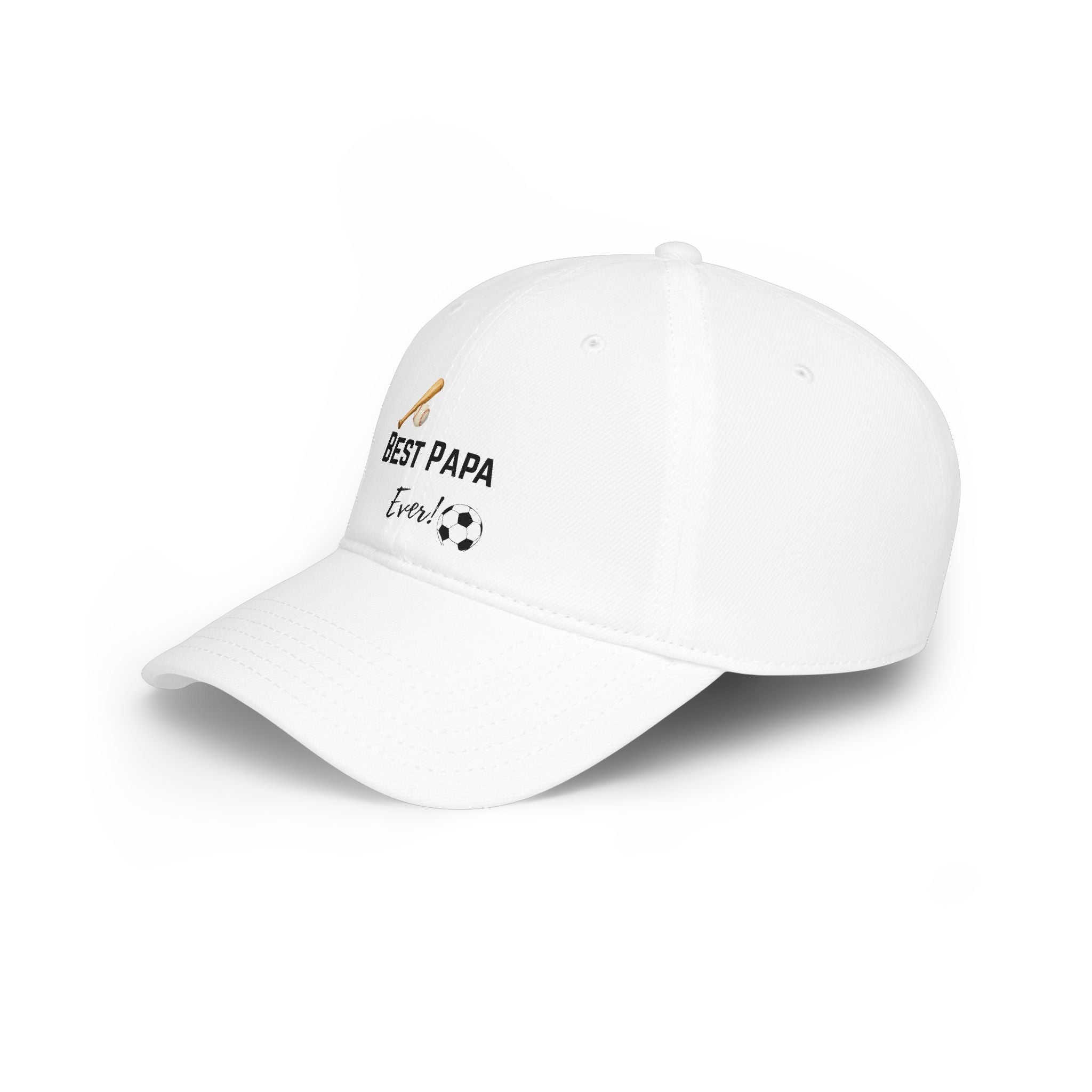 Best Papa Ever Baseball Cap — Dad Gift Soccer & Baseball Hat