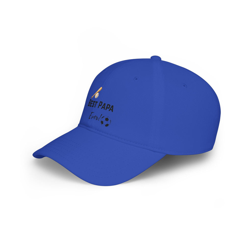 Best Papa Ever Baseball Cap — Dad Gift Soccer & Baseball Hat